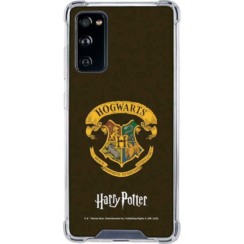 Wizarding World Harry Potter Hogwarts Houses Crest Galaxy S20 FE Clear Case